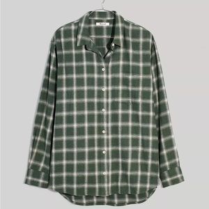Oversized Ex-boyfriend Shirt in Delford Plaid - NWOT